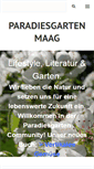 Mobile Screenshot of paradiesgarten.eu